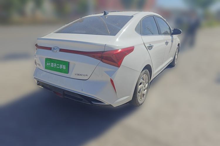 Used Hyundai Verna (new generation) 2020 1.4L Manual GLS Cool Edition Rear Right 45 Deg