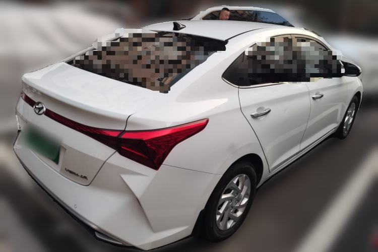 Used Hyundai Verna (new generation) 2020 1.4L Manual GLS Cool Edition Rear Right 45 Deg