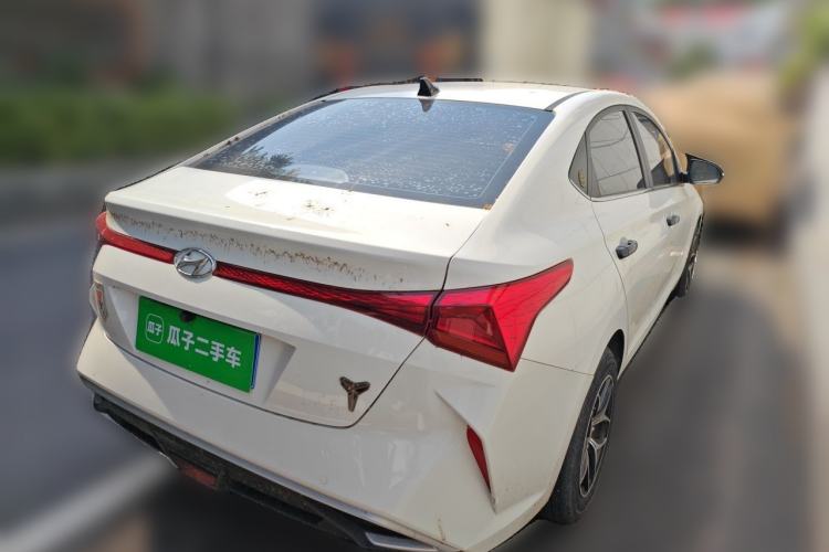 Used Hyundai Verna (new generation) 2020 1.4L CVT GLS Cool Edition Rear Right 45 Deg
