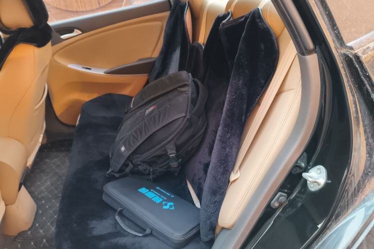 Used Hyundai Verna (older generation) 2010 Sedan 1.4L Manual Standard GL Model Left Rear Seat