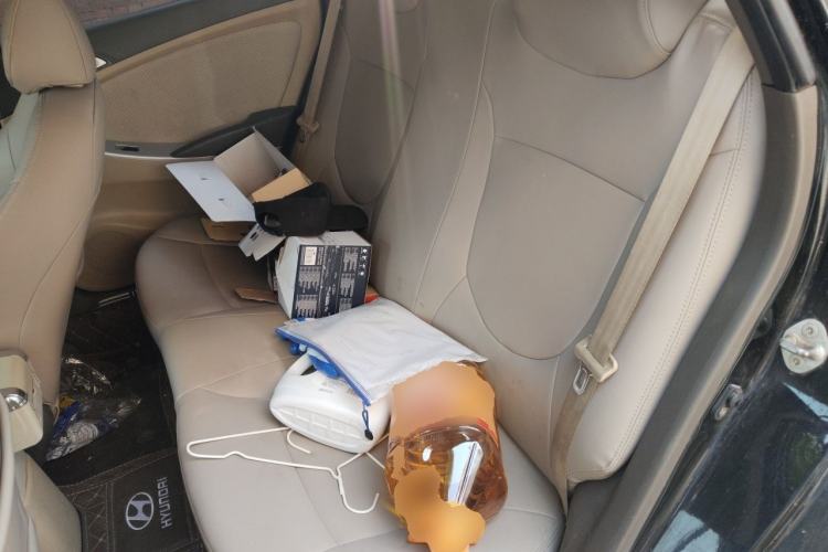 Used Hyundai Verna (older generation) 2010 Sedan 1.4L Manual Standard GL Model Left Rear Seat
