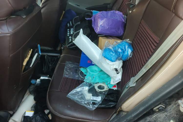 Used Hyundai Verna (older generation) 2010 Sedan 1.4L Manual Comfort GS Left Rear Seat