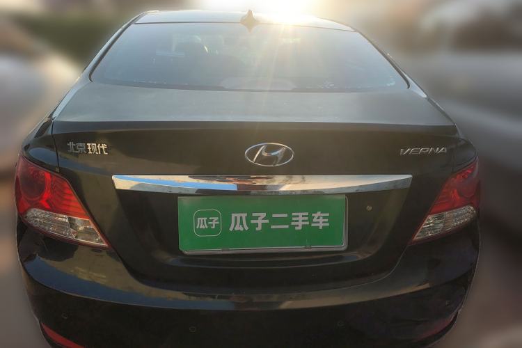 Used Hyundai Verna (older generation) 2010 Sedan 1.4L Manual Comfort GS Rear