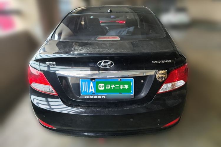 Used Hyundai Verna (older generation) 2010 Sedan 1.4L Manual Comfort GS Rear