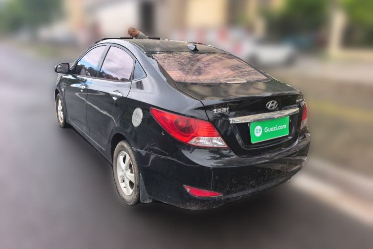 Used Hyundai Verna (older generation) 2010 Sedan 1.4L Manual Comfort GS Rear Left 45 Deg