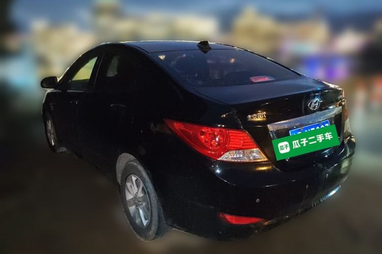 Used Hyundai Verna (older generation) 2010 Sedan 1.4L Manual Comfort GS Rear Left 45 Deg