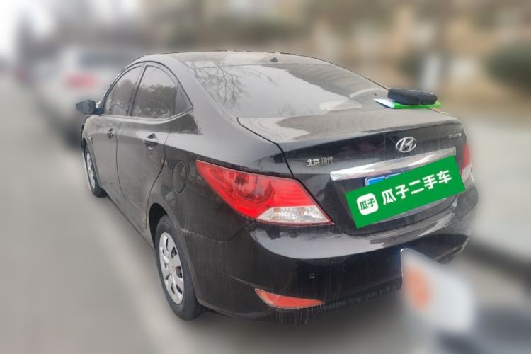 Used Hyundai Verna (older generation) 2010 Sedan 1.4L Manual Comfort GS Rear Left 45 Deg