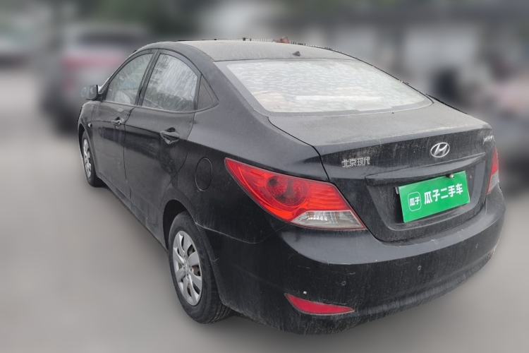 Used Hyundai Verna (older generation) 2010 Sedan 1.4L Manual Comfort GS Rear Left 45 Deg