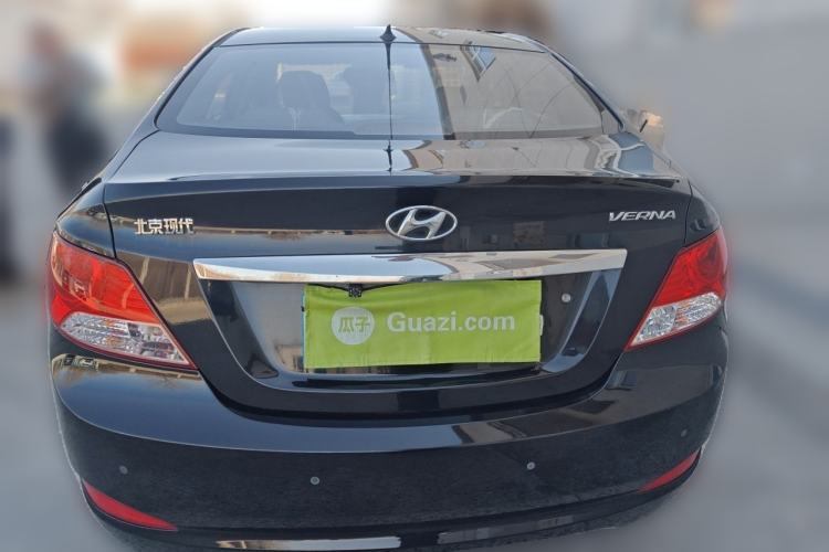 Used Hyundai Verna (older generation) 2010 Sedan 1.4L Manual Comfort GS Rear