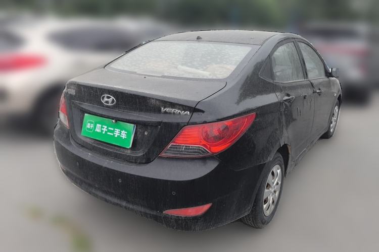 Used Hyundai Verna (older generation) 2010 Sedan 1.4L Manual Comfort GS Rear Right 45 Deg