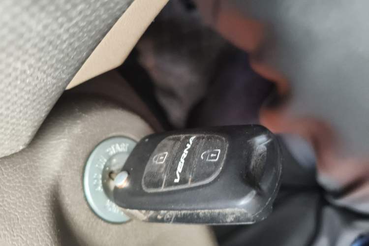 Used Hyundai Verna (older generation) 2010 Sedan 1.4L Manual Standard GL Model Vehicle Key