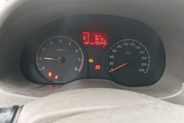Used Hyundai Verna (older generation) 2010 Sedan 1.4L Manual Standard GL Model Instrument Cluster