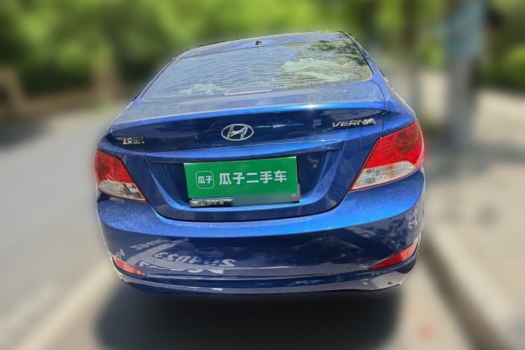 Used Hyundai Verna (older generation) 2010 Sedan 1.4L Automatic Fashionable GT Model Rear