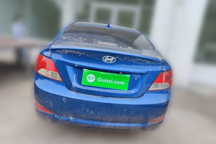 Used Hyundai Verna (older generation) 2010 Sedan 1.4L Manual Standard GL Model Rear