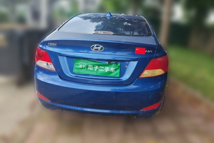 Used Hyundai Verna (older generation) 2010 Sedan 1.4L Automatic Comfort Model GS Rear