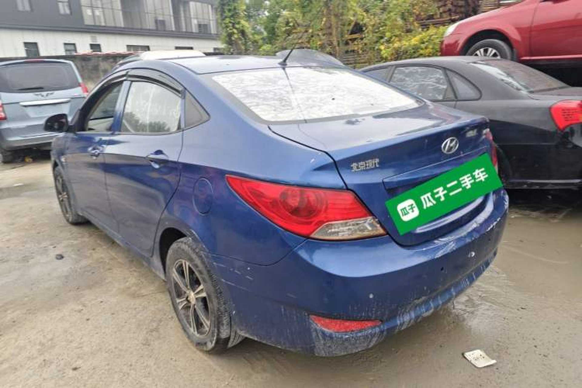 Used Hyundai Verna (older generation) 2010 Sedan 1.4L Manual Standard GL Model Rear Left 45 Deg