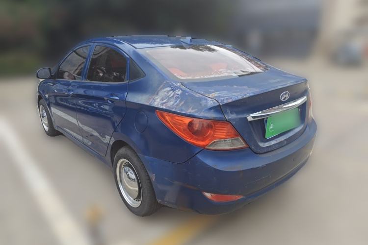Used Hyundai Verna (older generation) 2010 Sedan 1.4L Manual Comfort GS Rear Left 45 Deg