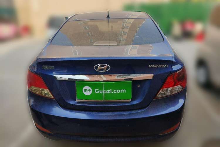 Used Hyundai Verna (older generation) 2010 Sedan 1.4L Automatic Fashionable GT Model Rear
