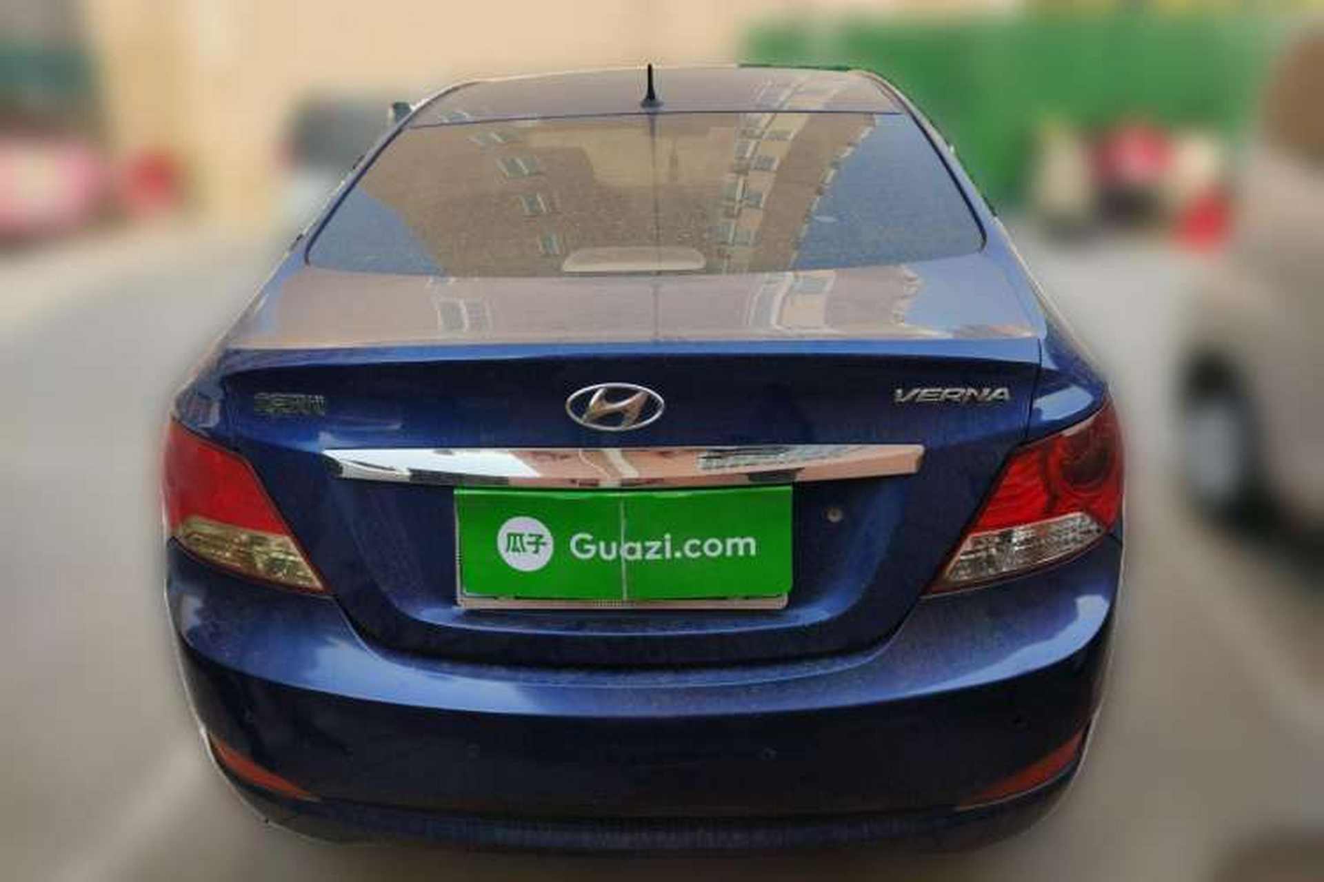 Used Hyundai Verna (older generation) 2010 Sedan 1.4L Automatic Fashionable GT Model Rear
