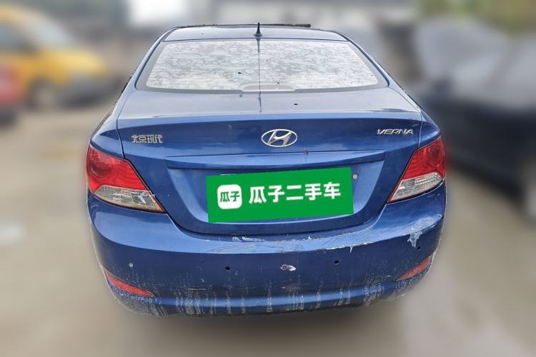Used Hyundai Verna (older generation) 2010 Sedan 1.4L Manual Standard GL Model Rear
