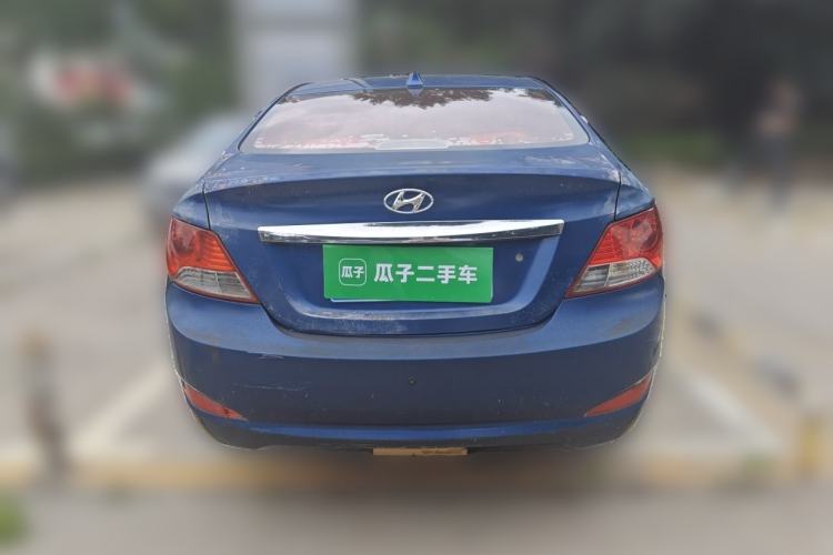 Used Hyundai Verna (older generation) 2010 Sedan 1.4L Manual Comfort GS Rear
