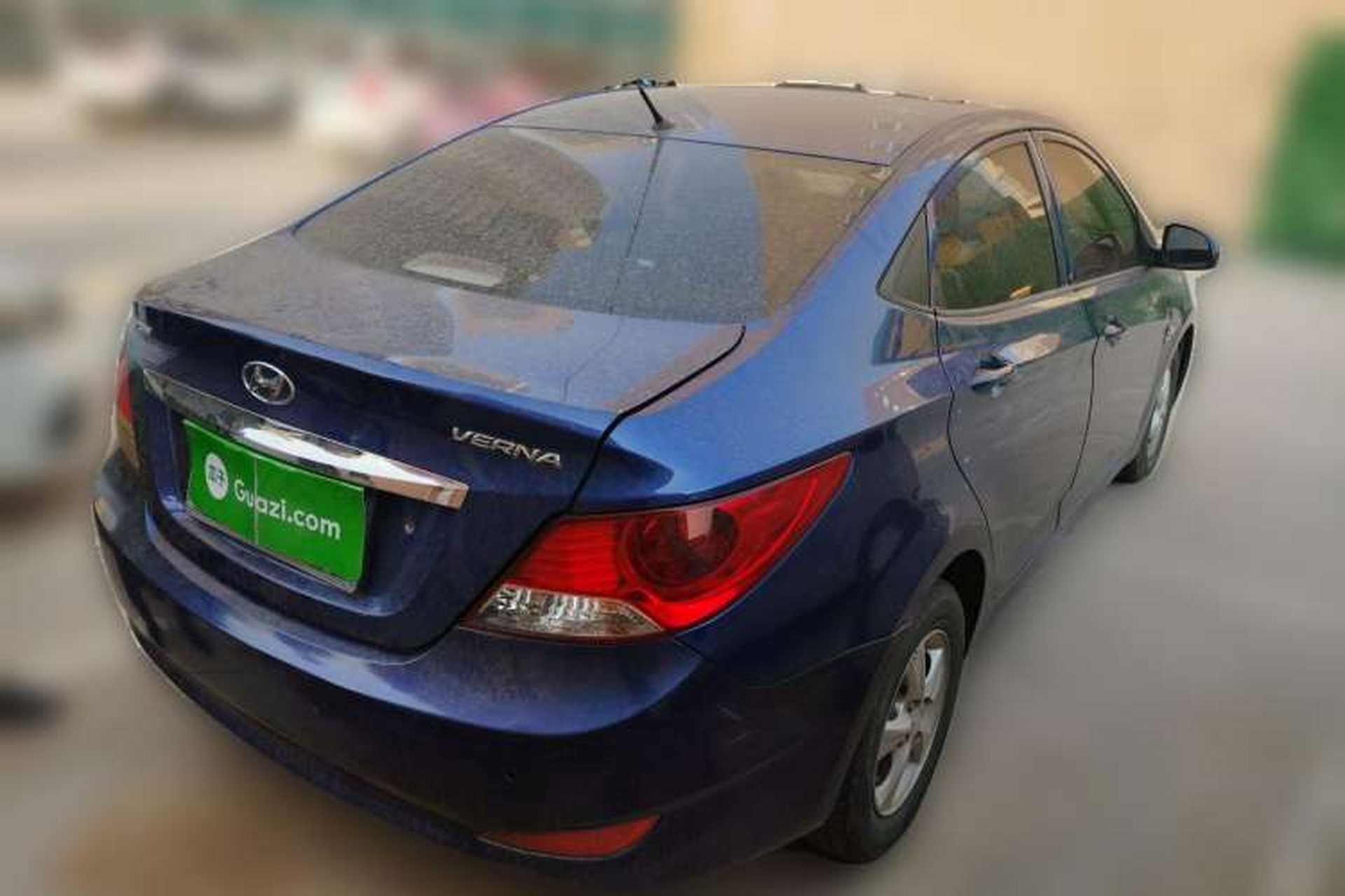 Used Hyundai Verna (older generation) 2010 Sedan 1.4L Automatic Fashionable GT Model Rear Right 45 Deg
