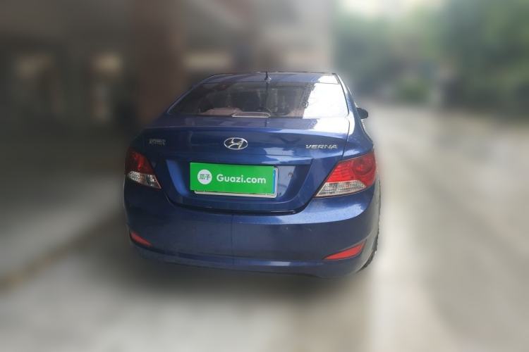 Used Hyundai Verna (older generation) 2010 Sedan 1.4L Automatic Comfort Model GS Rear