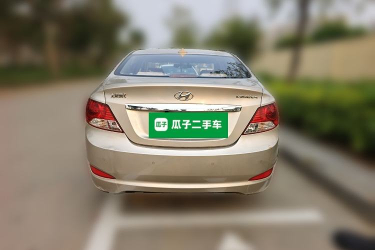 Used Hyundai Verna (older generation) 2010 Sedan 1.4L Automatic Comfort Model GS Rear