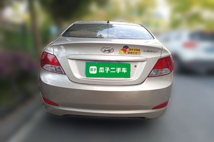 Used Hyundai Verna (older generation) 2010 Sedan 1.4L Automatic Fashionable GT Model Rear