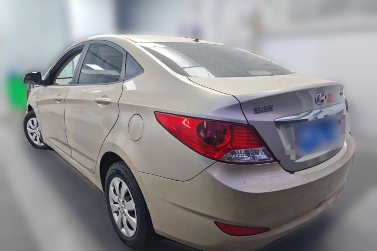 Used Hyundai Verna (older generation) 2010 Sedan 1.4L Manual Comfort GS Rear Left 45 Deg