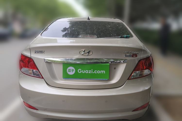 Used Hyundai Verna (older generation) 2010 Sedan 1.4L Manual Comfort GS Rear
