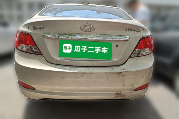 Used Hyundai Verna (older generation) 2010 Sedan 1.4L Manual Comfort GS Rear