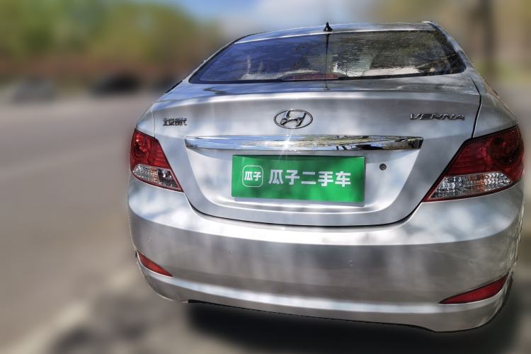 Used Hyundai Verna (older generation) 2010 Sedan 1.4L Automatic Fashionable GT Model Rear