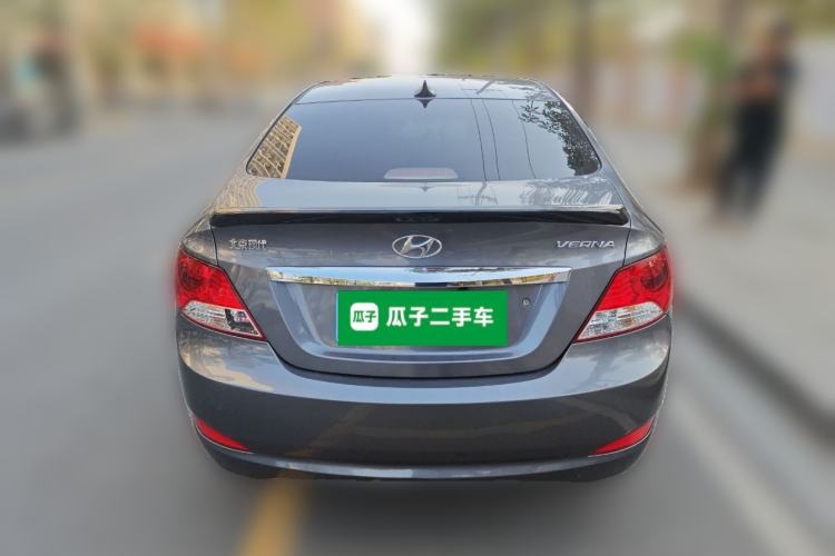 Used Hyundai Verna (older generation) 2010 Sedan 1.4L Automatic Comfort Model GS Rear