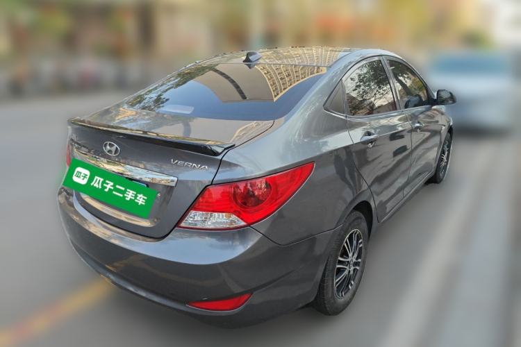 Used Hyundai Verna (older generation) 2010 Sedan 1.4L Automatic Comfort Model GS Rear Right 45 Deg