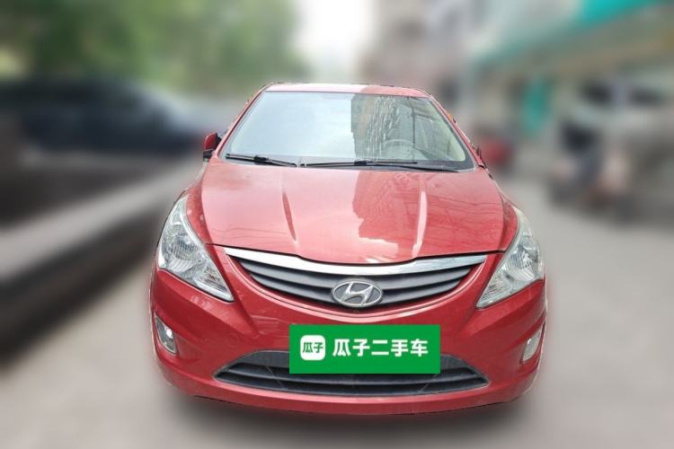Used Hyundai Verna (older generation) 2010 Sedan 1.4L Automatic BLUE Model Front