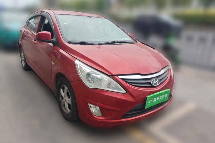 Used Hyundai Verna (older generation) 2010 Sedan 1.4L Automatic Fashionable GT Model Front Right 45 Deg