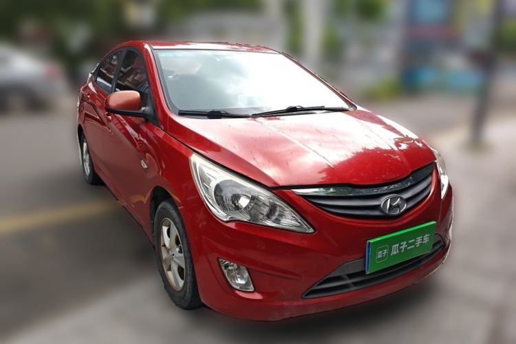 Used Hyundai Verna (older generation) 2010 Sedan 1.4L Automatic Fashionable GT Model Front Right 45 Deg