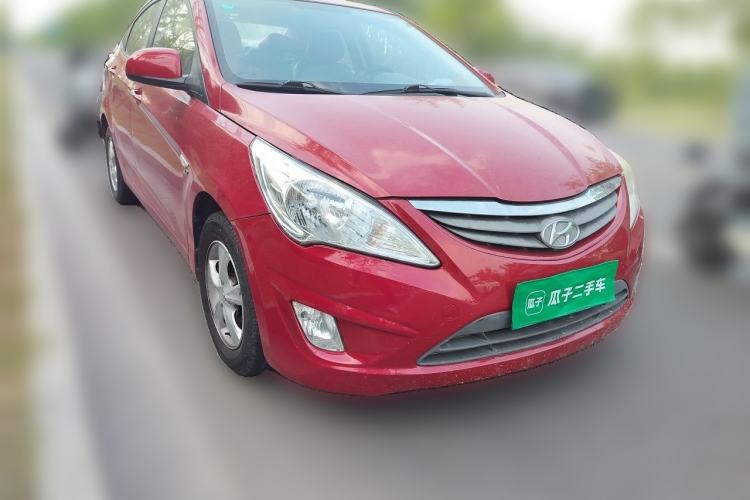 Used Hyundai Verna (older generation) 2010 Sedan 1.4L Automatic Fashionable GT Model Front Right 45 Deg