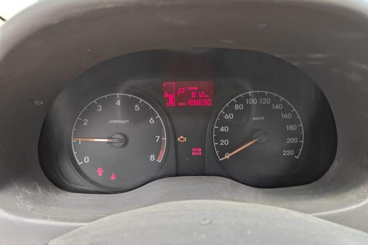Used Hyundai Verna (older generation) 2010 Sedan 1.4L Automatic Comfort Model GS Instrument Cluster