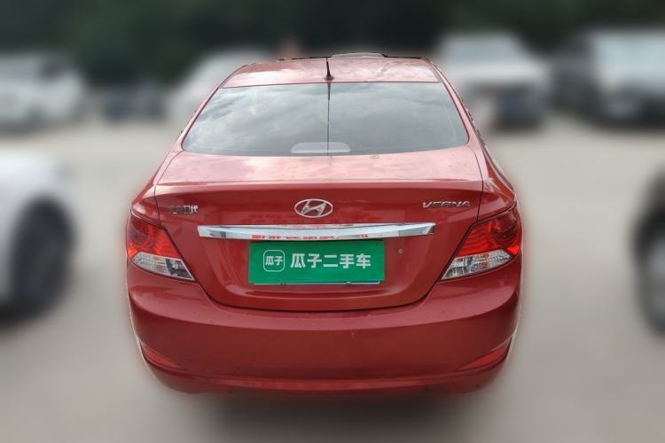 Used Hyundai Verna (older generation) 2010 Sedan 1.4L Manual Comfort GS Rear