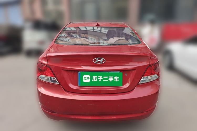 Used Hyundai Verna (older generation) 2010 Sedan 1.4L Automatic Comfort Model GS Rear