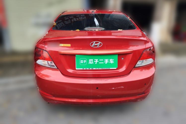 Used Hyundai Verna (older generation) 2010 Sedan 1.4L Automatic Fashionable GT Model Rear