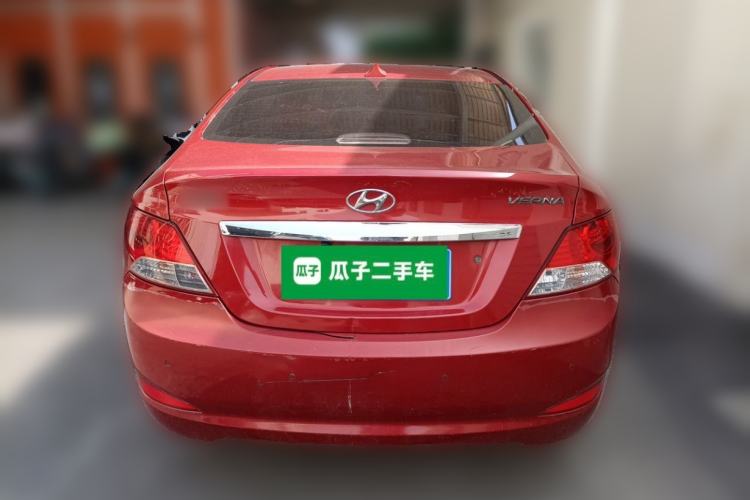Used Hyundai Verna (older generation) 2010 Sedan 1.4L Automatic Fashionable GT Model Rear