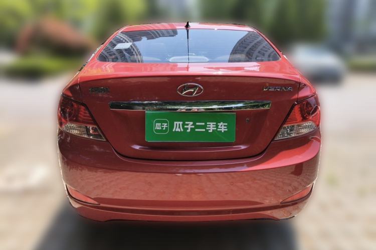 Used Hyundai Verna (older generation) 2010 Sedan 1.4L Automatic Fashionable GT Model Rear