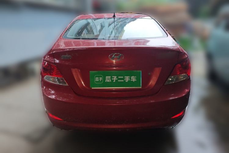 Used Hyundai Verna (older generation) 2010 Sedan 1.4L Manual Standard GL Model Rear