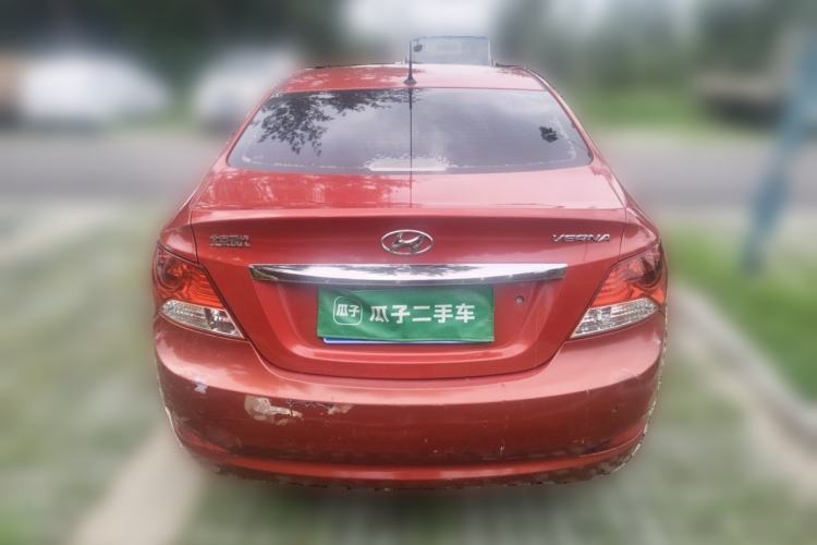 Used Hyundai Verna (older generation) 2010 Sedan 1.4L Manual Comfort GS Rear