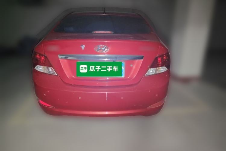 Used Hyundai Verna (older generation) 2010 Sedan 1.4L Automatic Comfort Model GS Rear