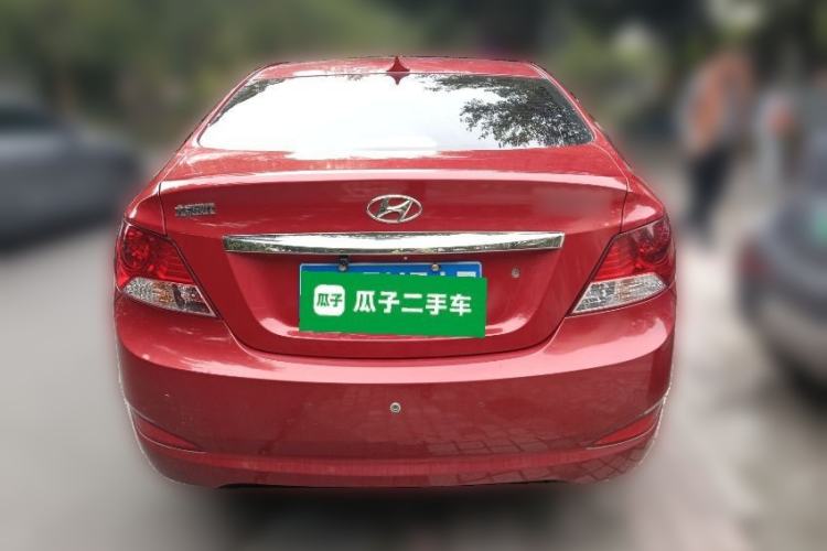 Used Hyundai Verna (older generation) 2010 Sedan 1.4L Automatic Comfort Model GS Rear
