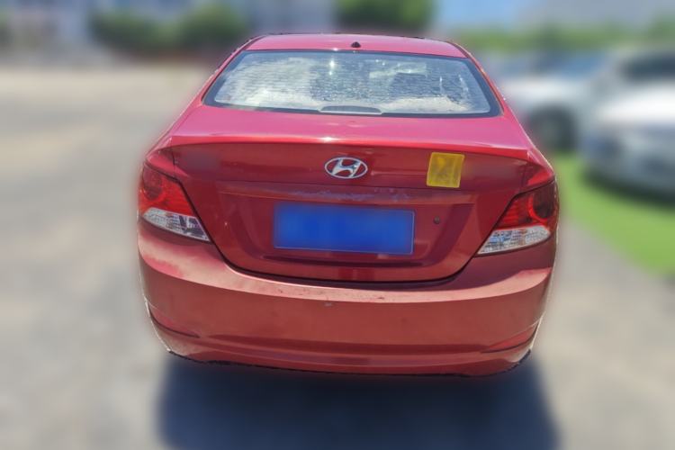 Used Hyundai Verna (older generation) 2010 Sedan 1.4L Automatic Comfort Model GS Rear